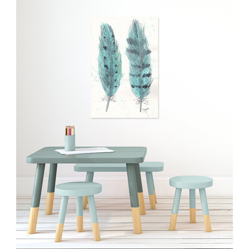 Art sur toile Feathers I, H 36 po x l 24 po x P 1,5 po