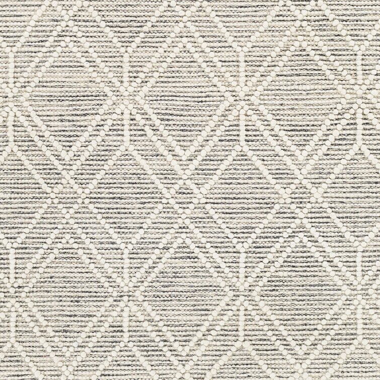 Kochi Zara Geometric Cream Wool Rug – RugsDirect