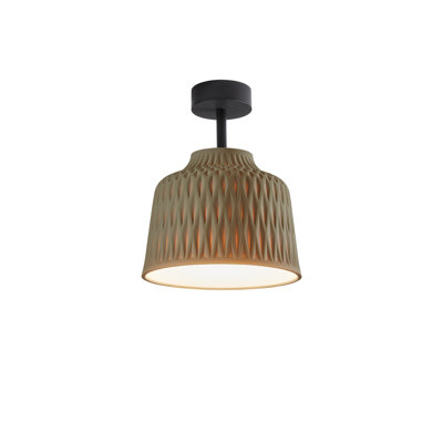 1 Outdoor Semi Flush Mount