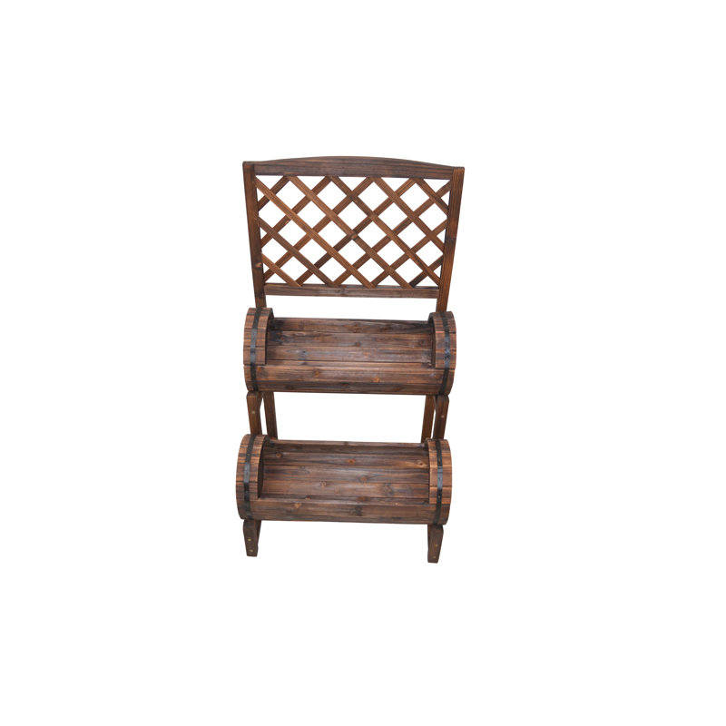 Tyra Wood Vertical Garden, Brown