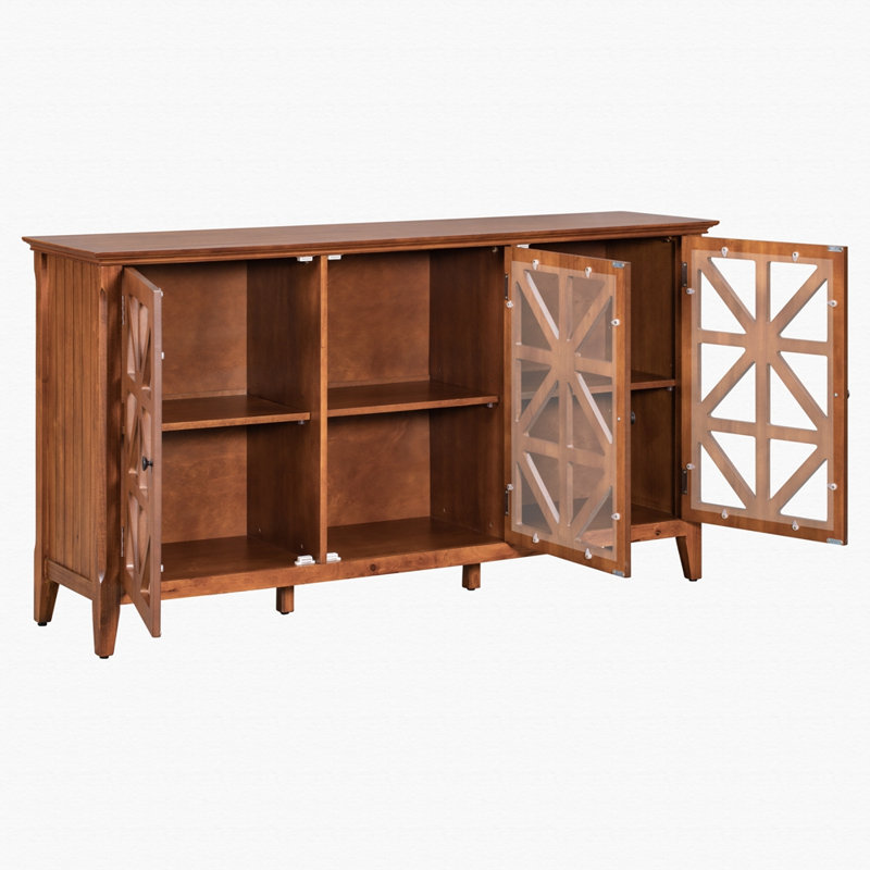 Cabinet-11.24 Accent Cabinet, Brown