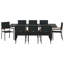 8 - Person Patio Dining Set with Rectangular Table