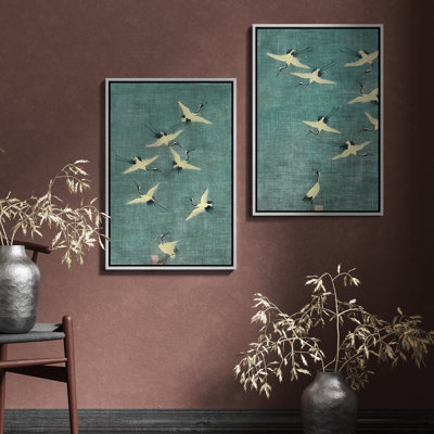 Art mural encadré rétro antique classique pour chambre à coucher