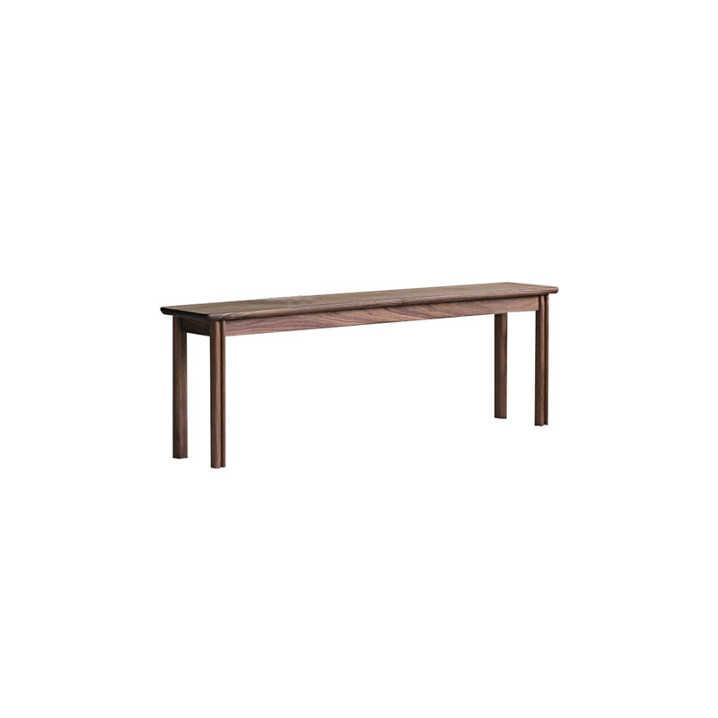 Banc en bois massif Trinka, H 16,92 po x l 62,99 po x P 11,81 po