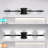 Bathroom Vanity - 4 Bulb Led Frosted Glass Shades, Wall Mounted Black Graceful Lighting In-1796303075-1796303073