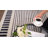 Abani Rugs Austin AUS130A Modern Ivory Brown Black Striped Block Pattern Minimalist Area Rug-58650558