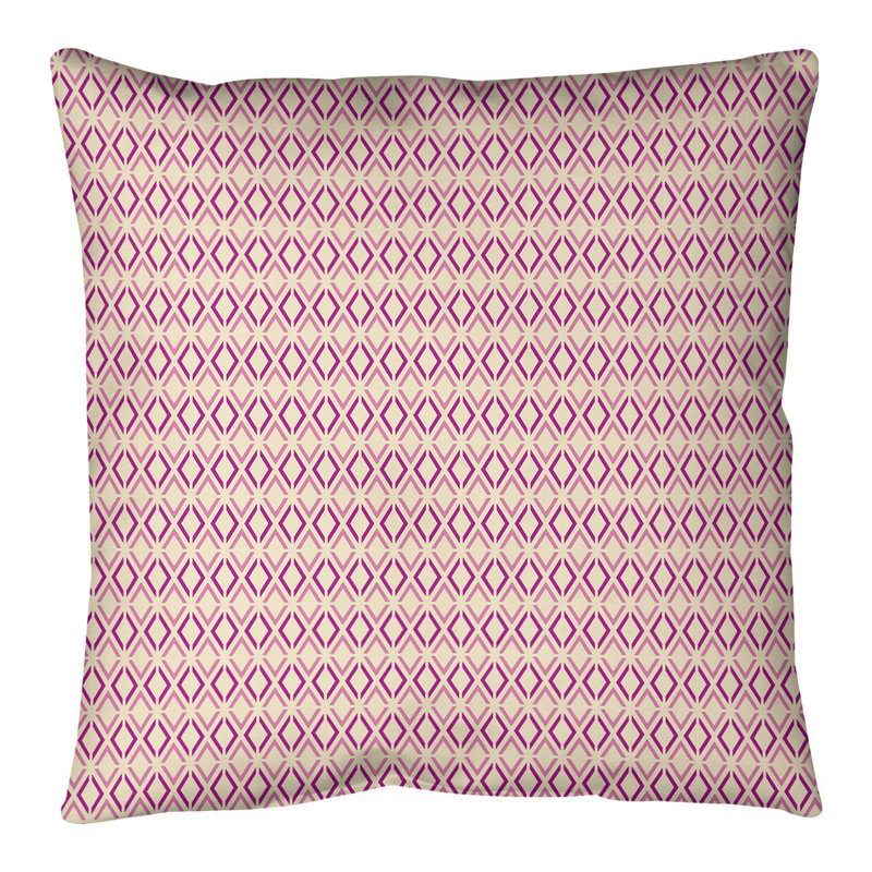 Coussin Katelyn Elizabeth, 28 po x 28 po, Mauve