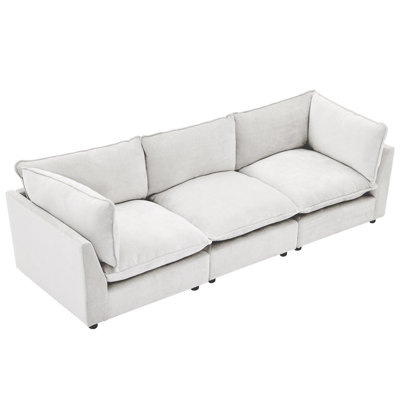 Eagan 106" 3 - Piece Modular Sofa