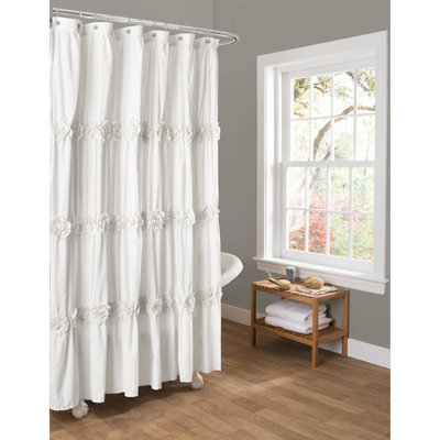 Nordquist Solid Colour Shower Curtain