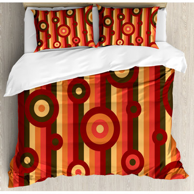 Modern & Contemporary Polyester Geometric Shapes Duvet Cover