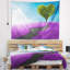 Tapisserie abstraite d'arbre de coeur-28483356