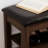 Small Shoe-Changing Bench With Shelves-116010567