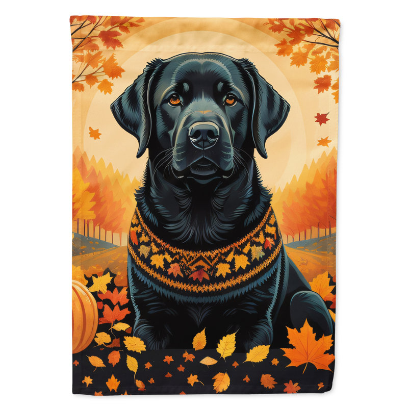 Drapeau de jardin à 2 côtés en polyester 16 x 11 po