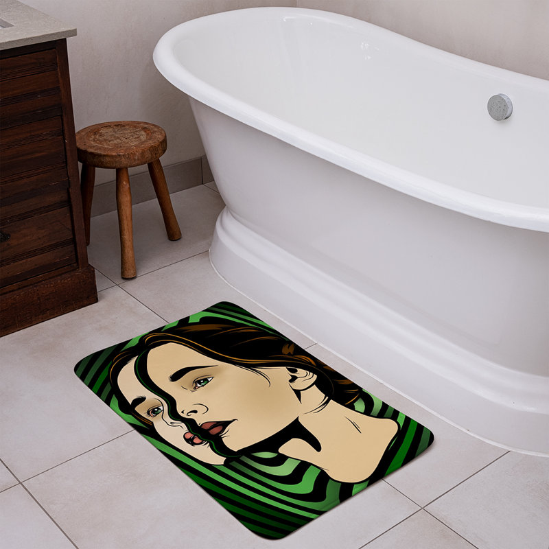 Doralyn Non-Slip Bath Rug