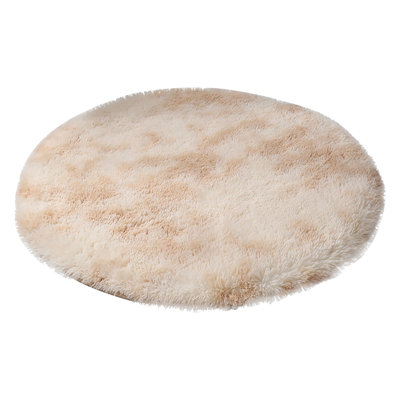 Polyester fiber carpet Round Rug For Girls Bedroom, Rug For Room,Carpet For Teen Girls Room,Circular Rug For Nursery Room,Fuzzy Rug For Dorm,Cute Room Decor For Baby