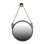 Terra 19.5" Rope Strap Mirror With Metal Frame