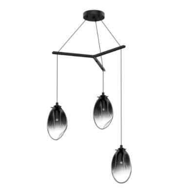 Liquid 3 - Light Pendant, Smoke Fade