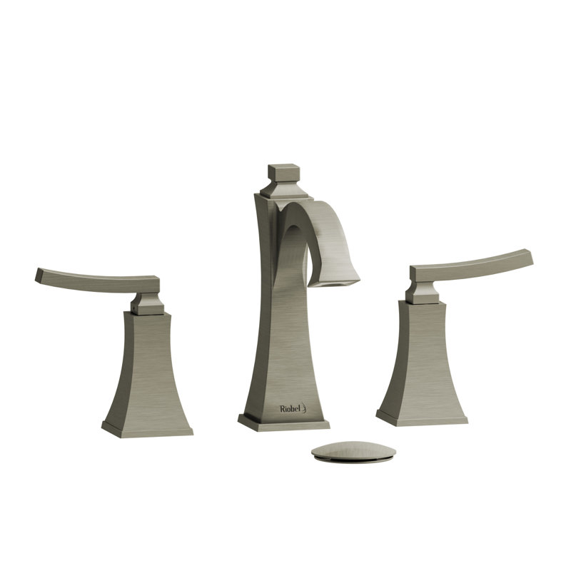 Eiffel Widespread Lavatory Faucet, Brushed Nickel