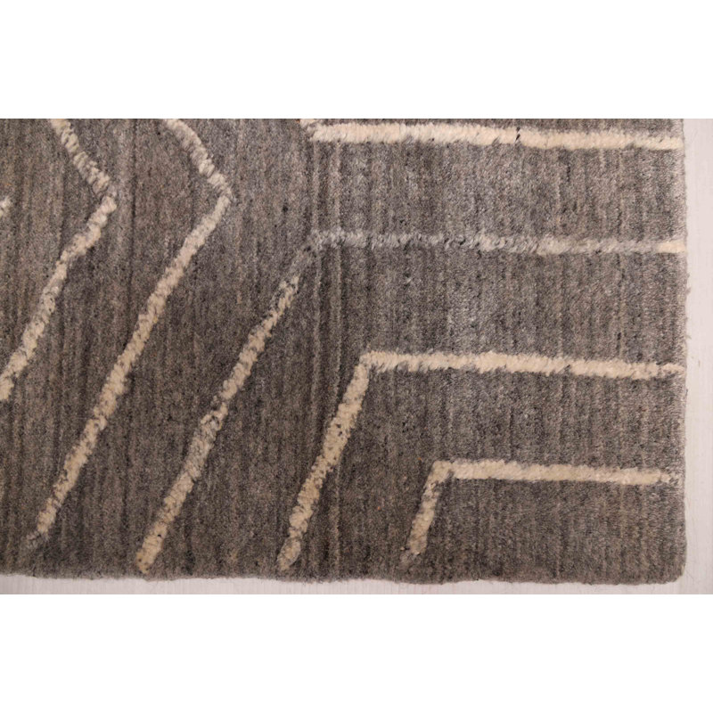 Hockman Grey Rug 4'11" x 7'9"