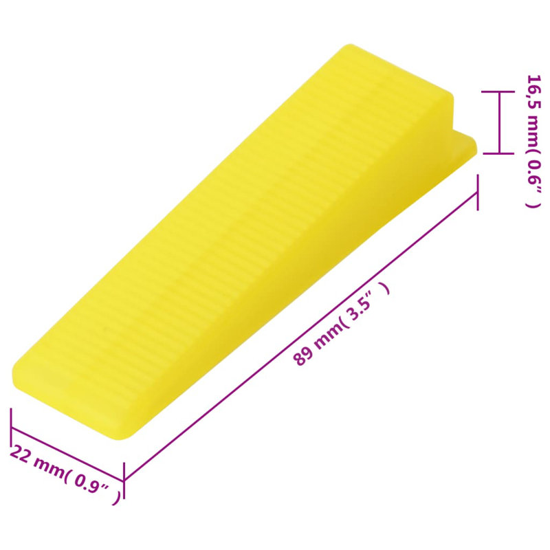Tile Levelling Wedges