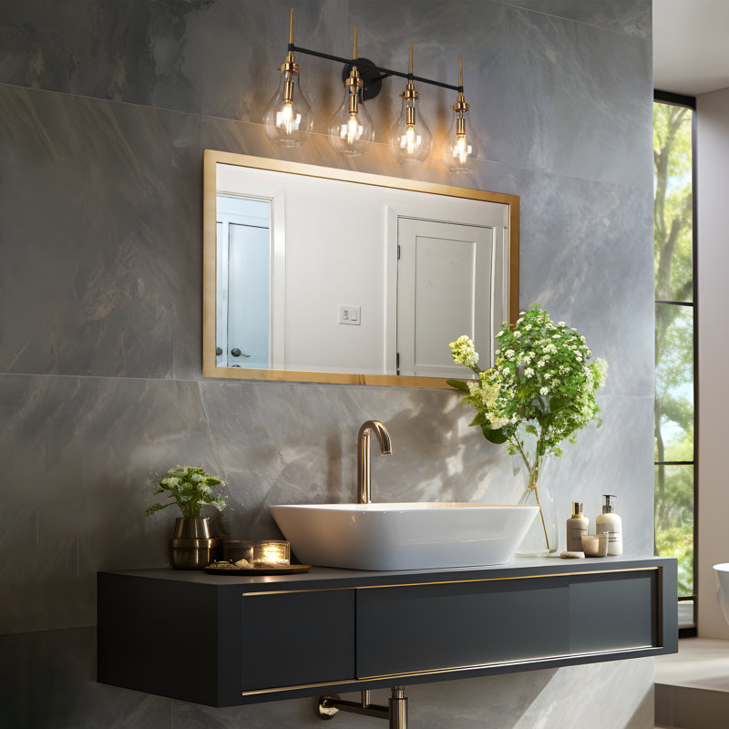 Hooman Dimmable Vanity Light Armed Sconce, 4