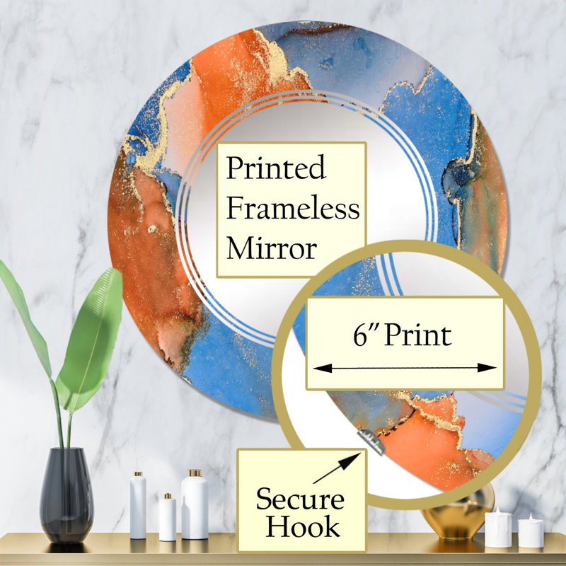 Miroir de salle de bain sans cadre, 32 po x 32 po
