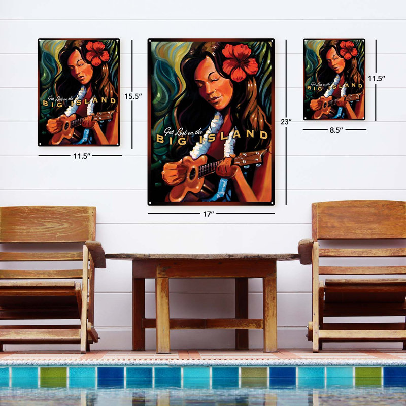 On Metal Print