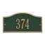 Rolling Hills 1-Line Wall Address Plaque-396181681-396181687