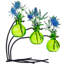 Ensemble de 3 vases en verre Creative-22104321