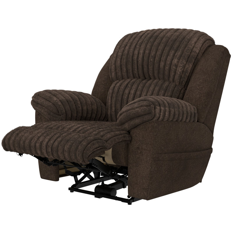 Fauteuil inclinable Muhedin Power Zero Gravity, Brun