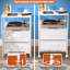 30cm W MDF Bedside Table