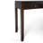Cosmopolitan 60"W Solid Wood Contemporary Wide Console Sofa Table with Drawer Storage-1984170656