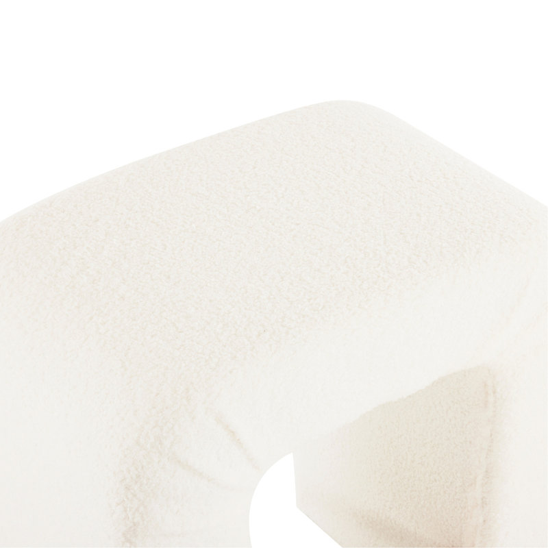 Ensemble de 2 tabourets 24 po, 2 chaises de salle à manger pour îlot de cuisine, blanc
