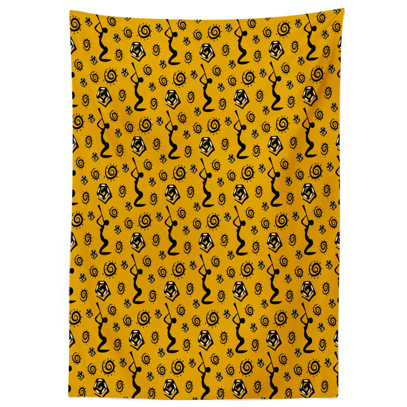 Tribal Tablecloth, 84" L x 60" W