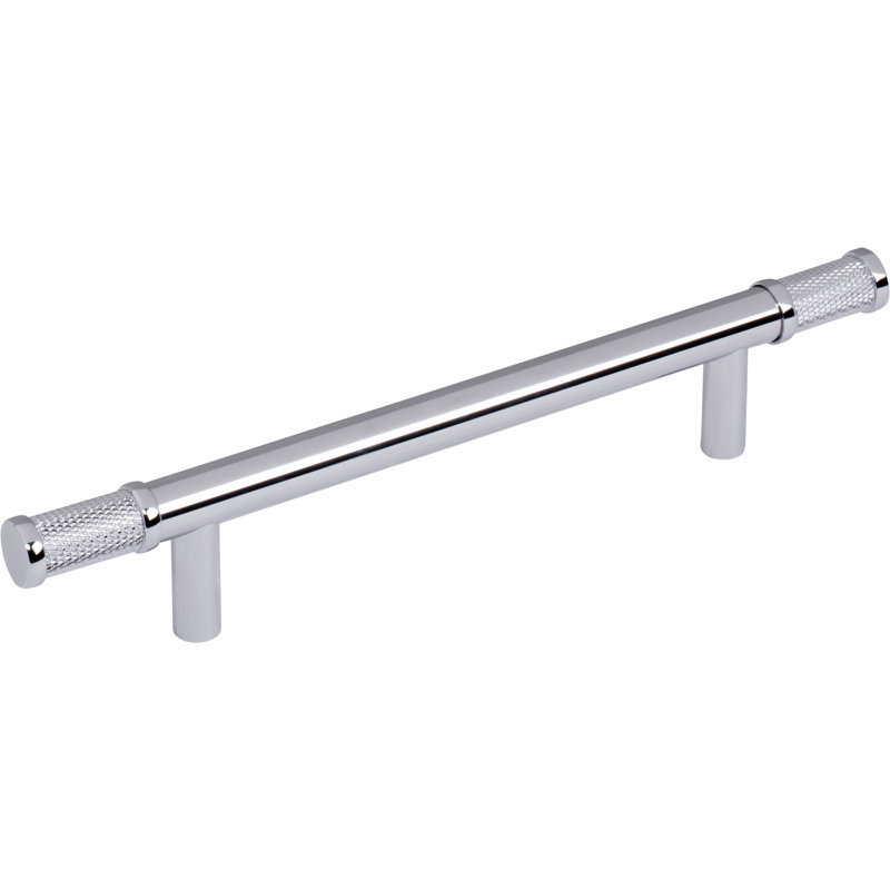 Burnham Bar Pull, Polished Chrome, 5 1/16" Center To Center