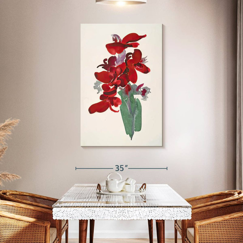 Harnek Red Canna 1915, H 48 po x l 32 po