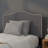 Fitzsimmons Arched Upholstered Headboard with Accent Nail Trim-377993602-377993611