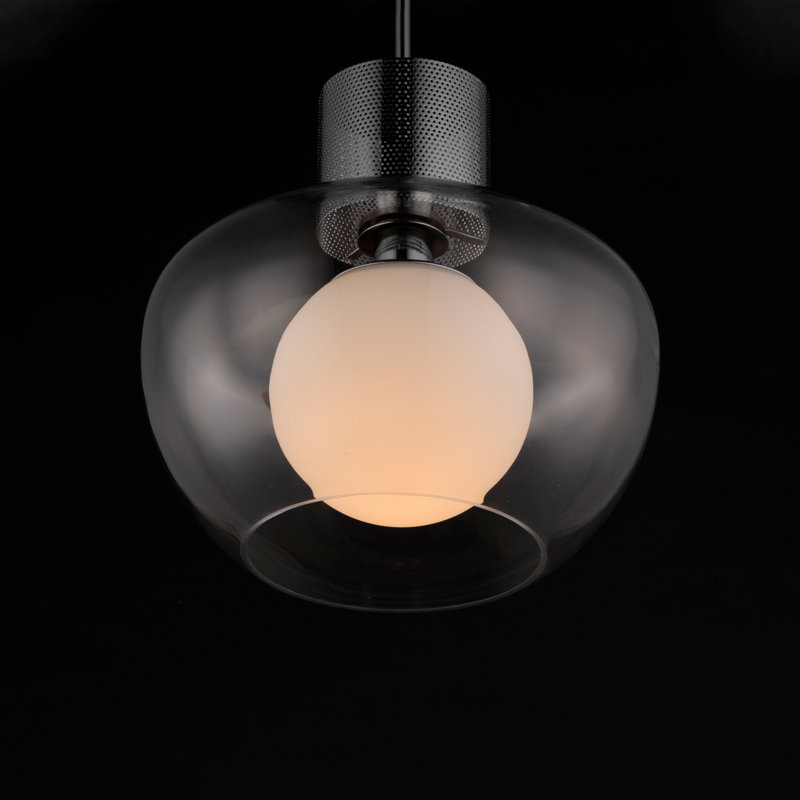 Incognito 1 - Light Pendant, Polished Chrome, Clear