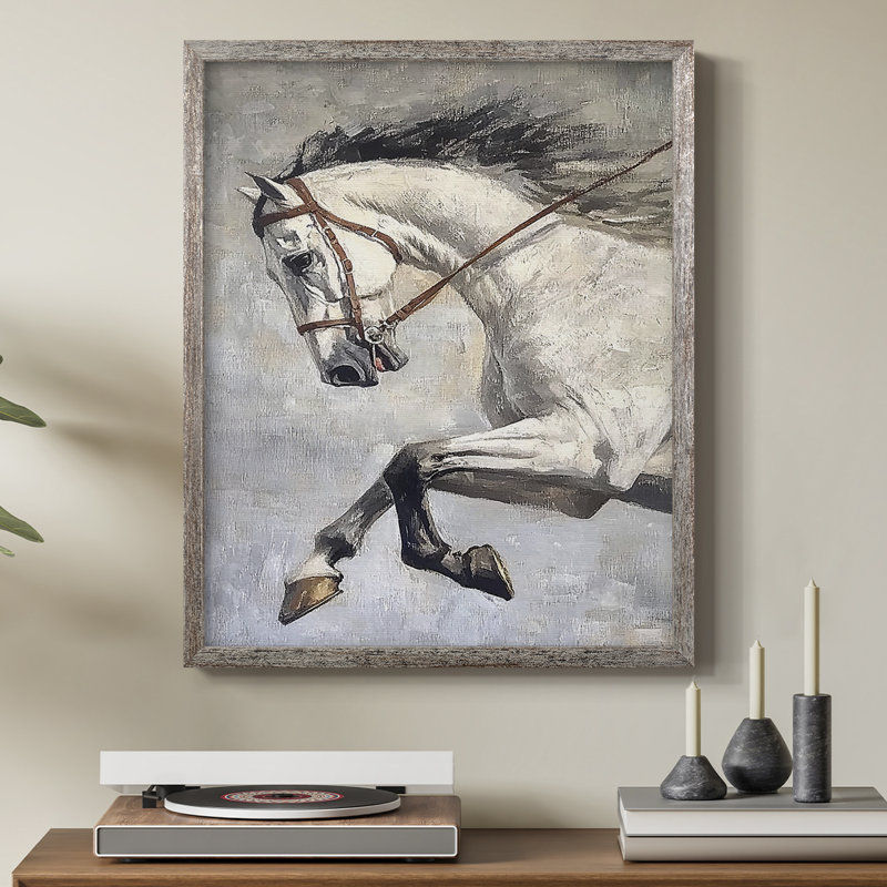 ANIMALS Series CCCCXX, reproduction encadrée - bois massif, H 11 po x l 9 po