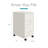 Krahn 14.25'' Wide 2 -Drawer Mobile Steel File Cabinet-1381912234