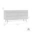 Commode 6 tiroirs Makena en bois d'acacia gris