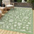 Floral Outdoor Rug Patio Waterproof Foldable Reversible Plastic Straw Rug for RV Camping, Picnic, Beach, Balcony, Deck & Garden-1863580683-1863580700