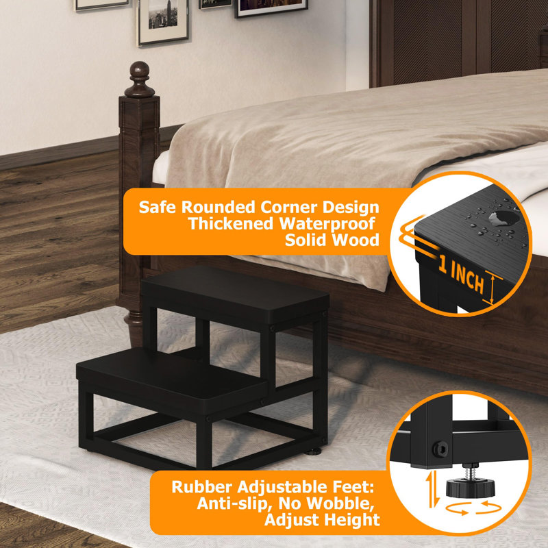 Step Stools, Black