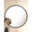 Demple Metal Round Mirror