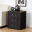 Table de bout à 3 tiroirs en toile rétro Emberlyn-2061760068