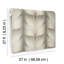 Lotus Light Stripe Geometric Wallpaper Roll-1425209165