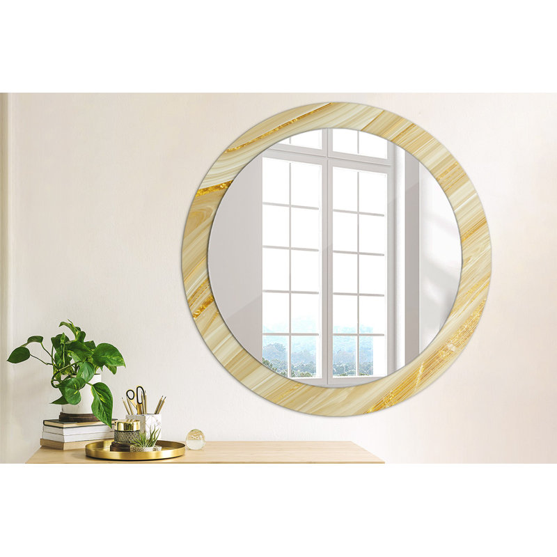 Huldar Glass Flat Wall Mirror