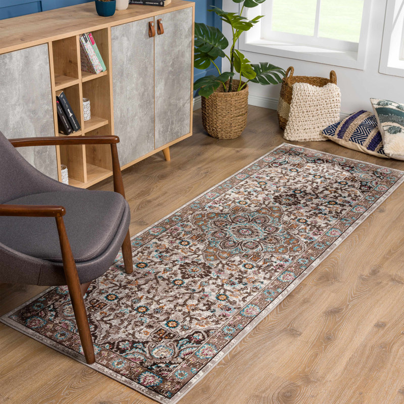 Oriental Indoor Rug, Runner 2'7" x 7'3"