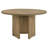 Dreydon Distressed Light Brown Round Dining Table