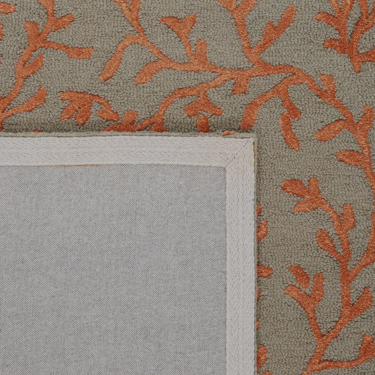 McKittrick Hand Tufted Wool Floral Rug